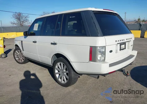 2007 Land Rover Range Rover Supercharged z USA, uszkodzony, nr VIN SALMF13477A242513